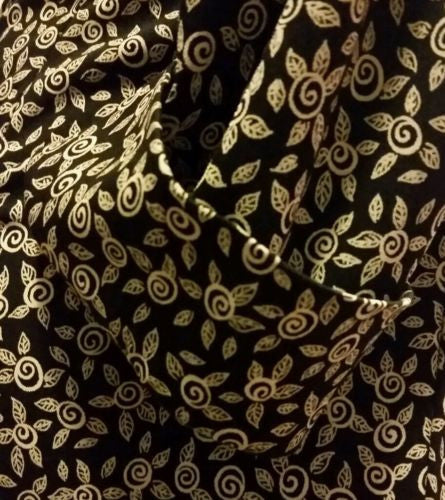 Motherhood Maternity Black & White Floral Wrap-style  Dress