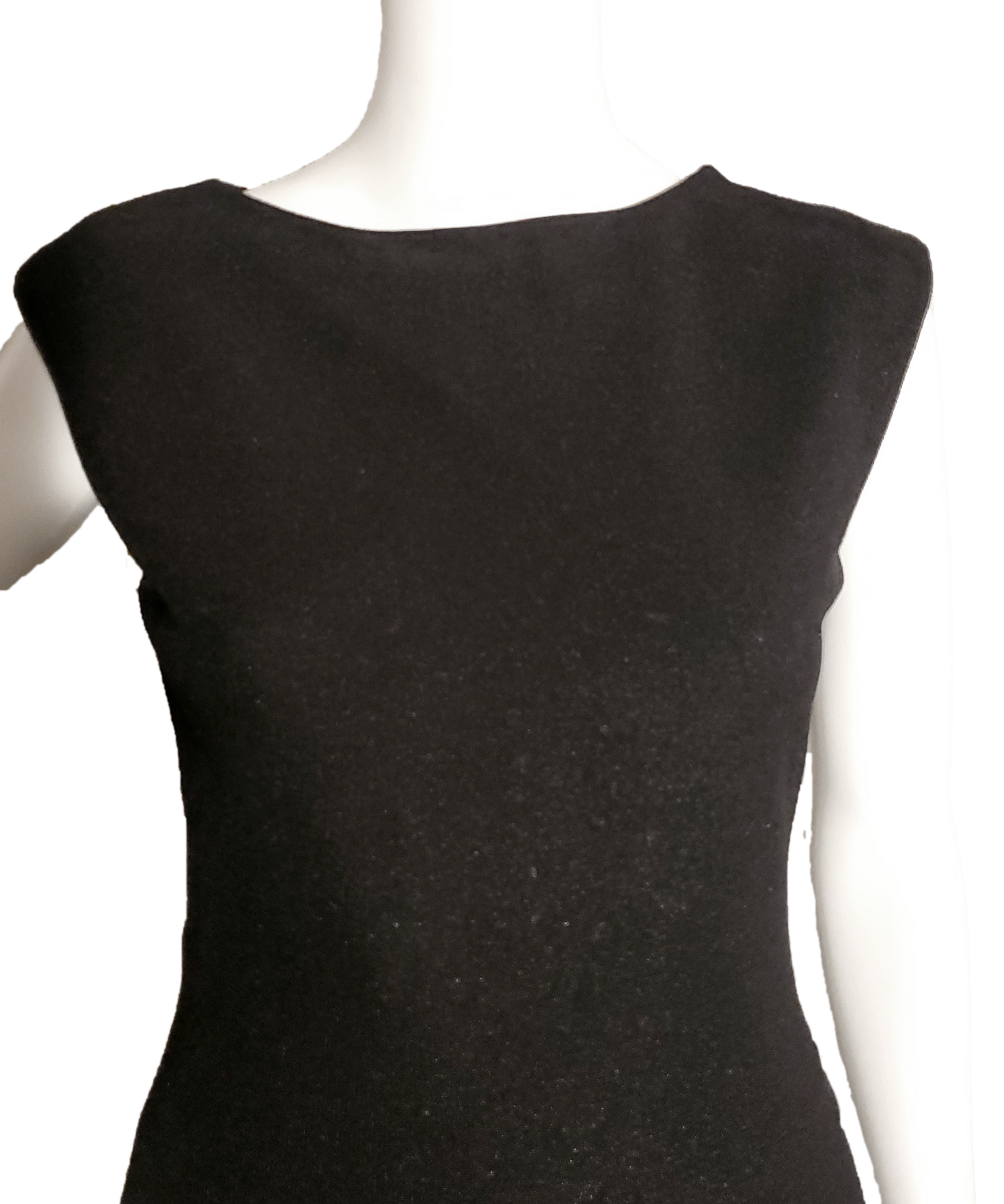 PattyBoutik Textured Knit Sleeveless Dress