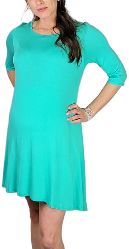 Jade Hi-low Hem Dress