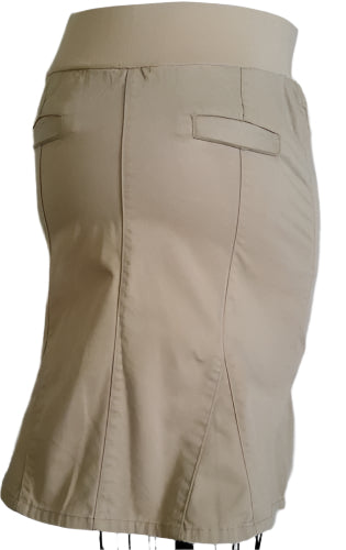 Khaki skirt womens navy hot sale