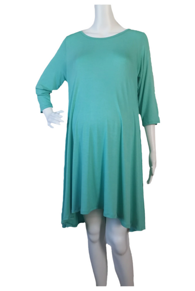Jade Hi-low Hem Dress