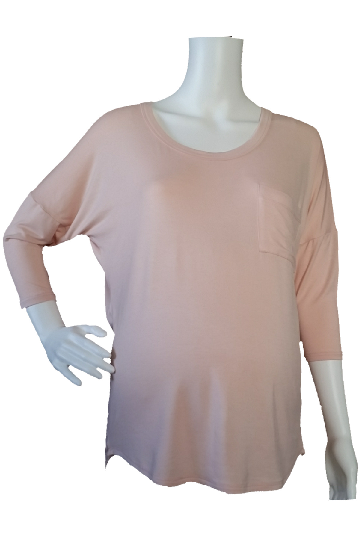 Hi-Low Top with Back Buttons
